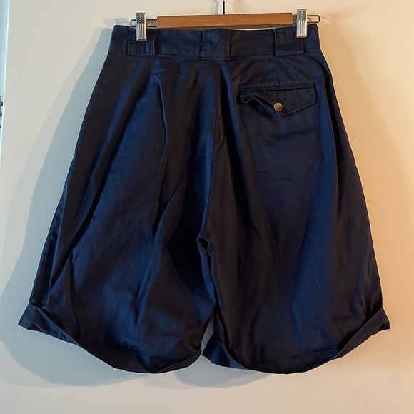 Vintage High Waist Pleated Shortd - Picture 3 of 5